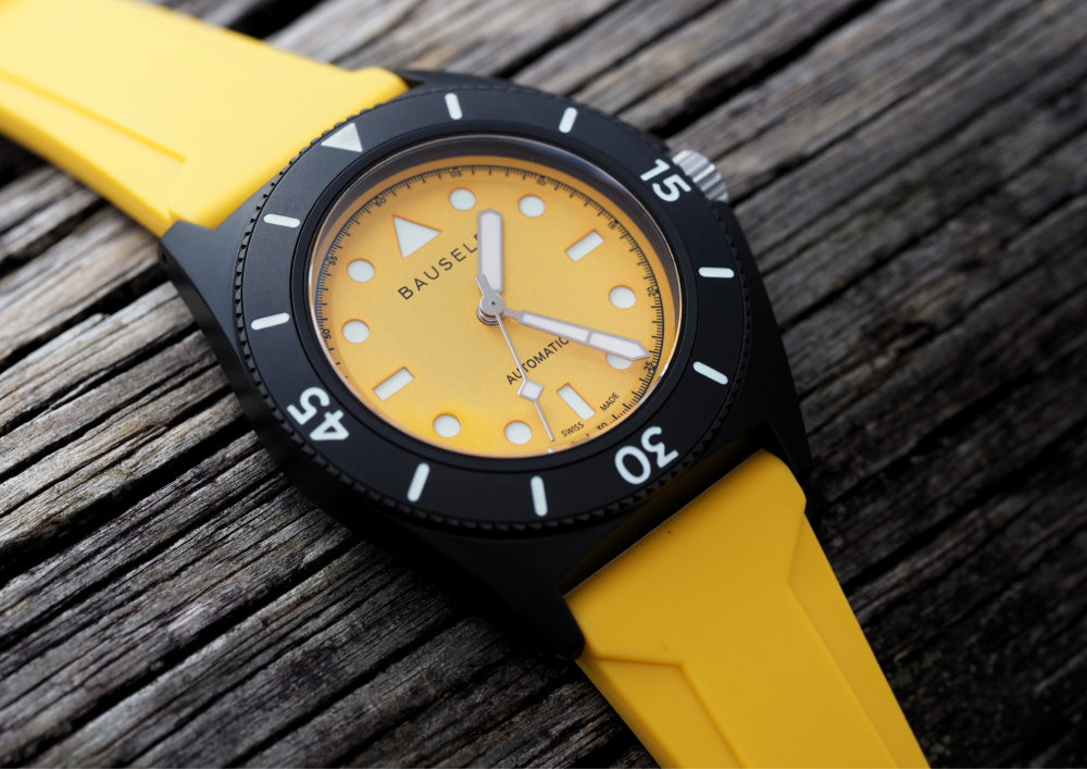 Infinite Sunset Dusk Gold Timepiece With Golden Dial