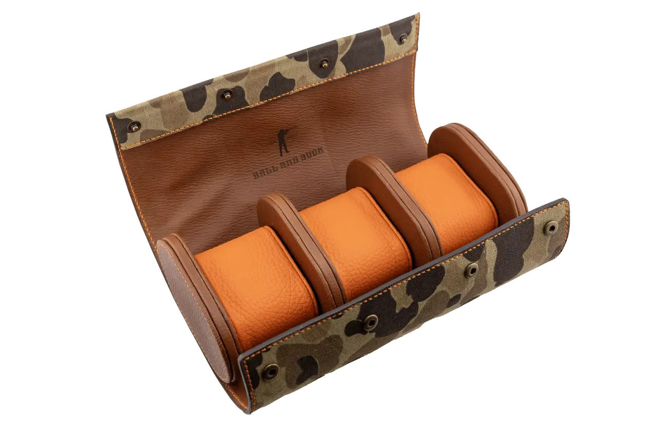 Watch Roll - Signature Leather by Ball and Buck