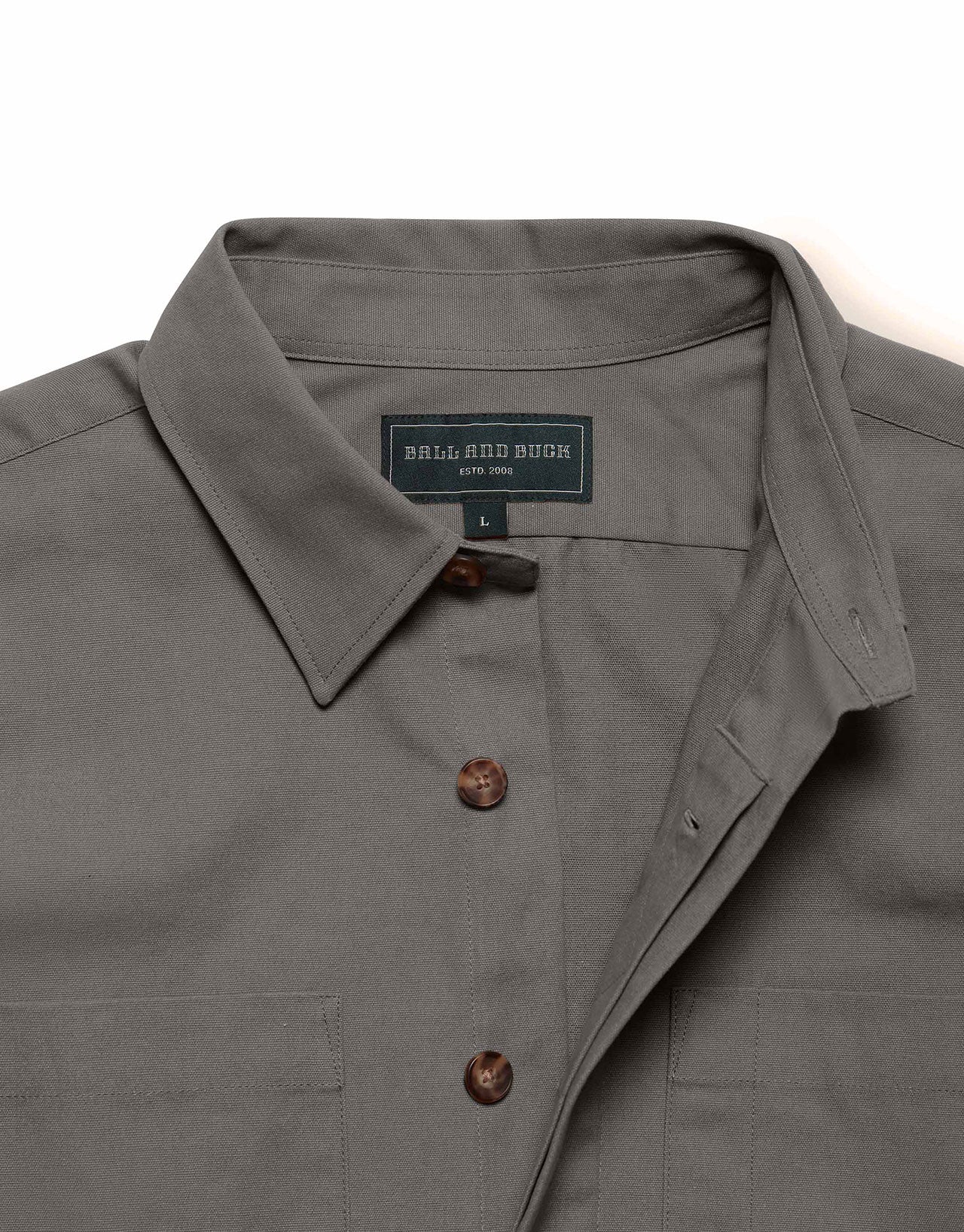 Mariners Overshirt - Duck Canvas by Ball and Buck