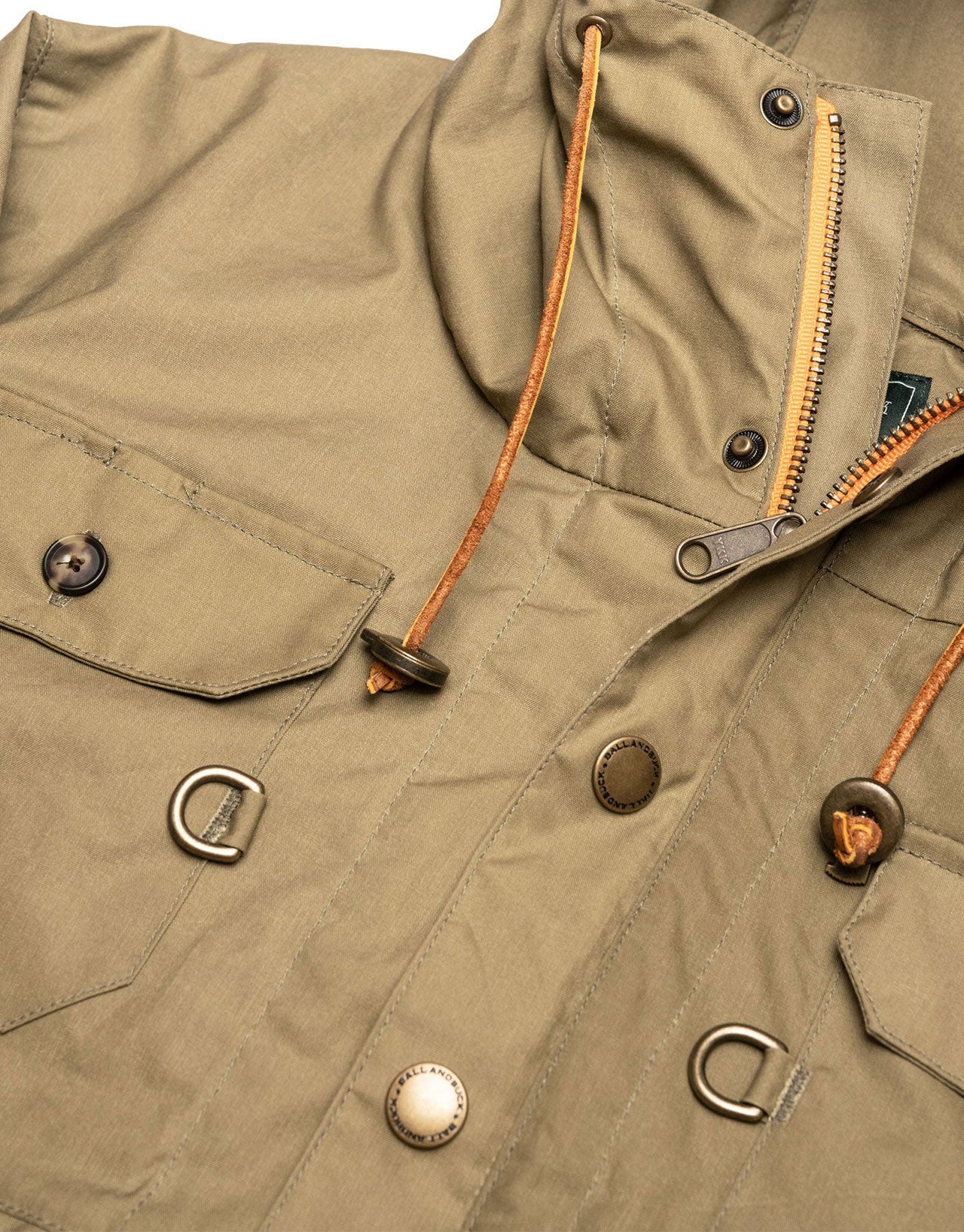 Waxed Cotton Anorak by Ball and Buck