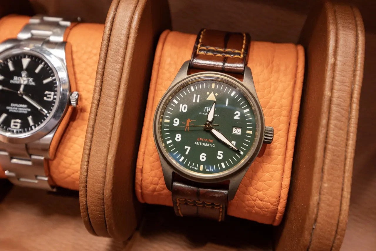 Watch Roll - Signature Leather by Ball and Buck