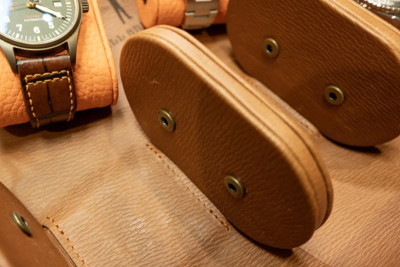 Watch Roll - Signature Leather by Ball and Buck