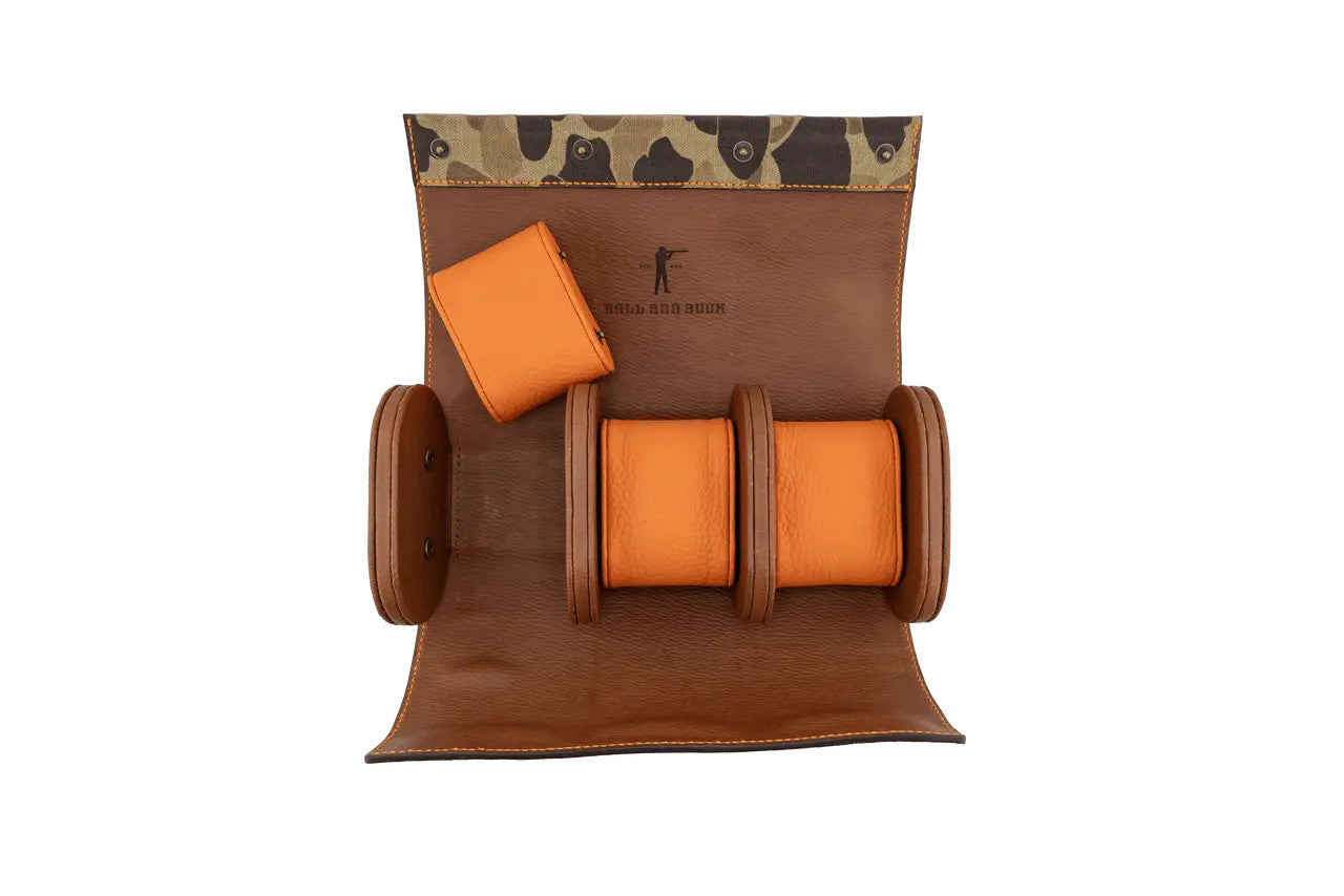 Watch Roll - Signature Leather by Ball and Buck