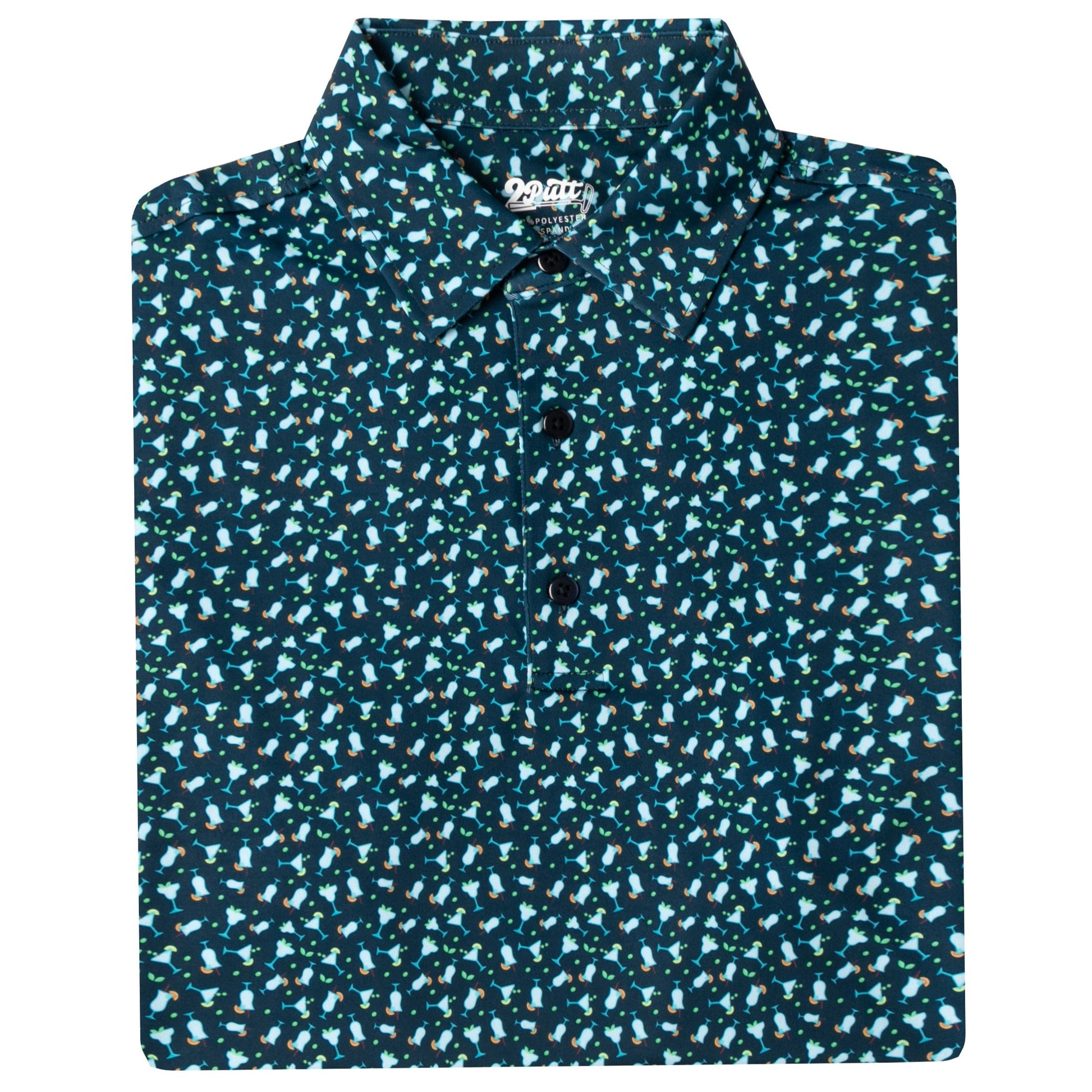 Cocktail Hour Men's Polo by 2putt