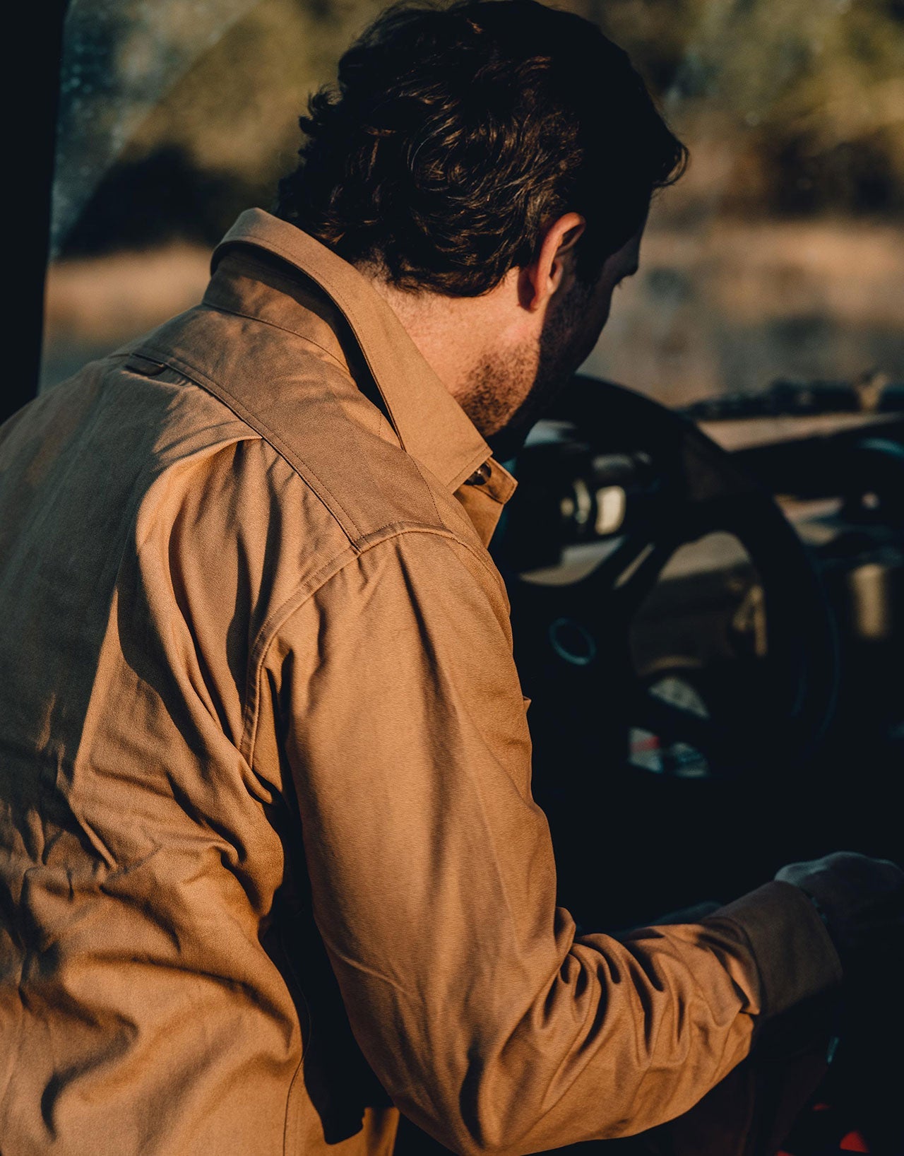 Mariners Overshirt - Duck Canvas by Ball and Buck