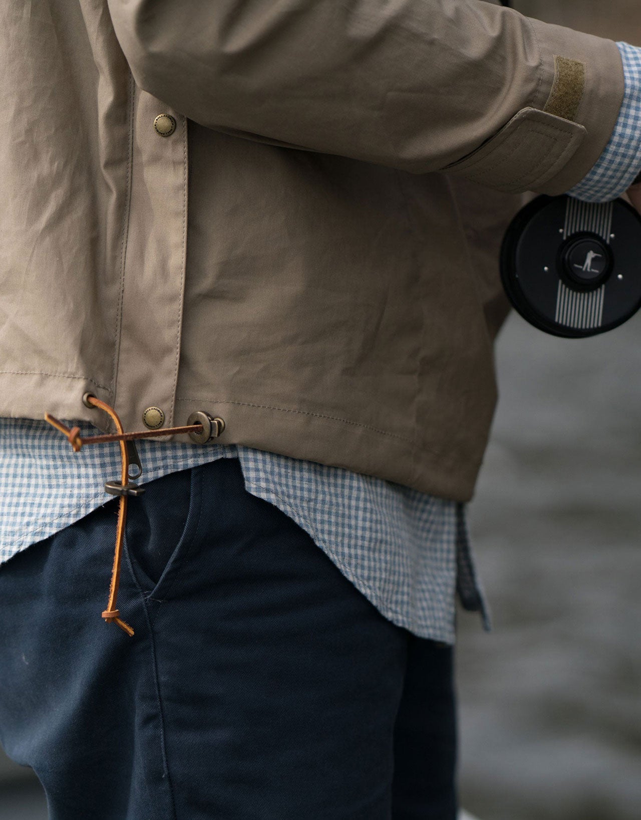 Waxed Cotton Anorak by Ball and Buck