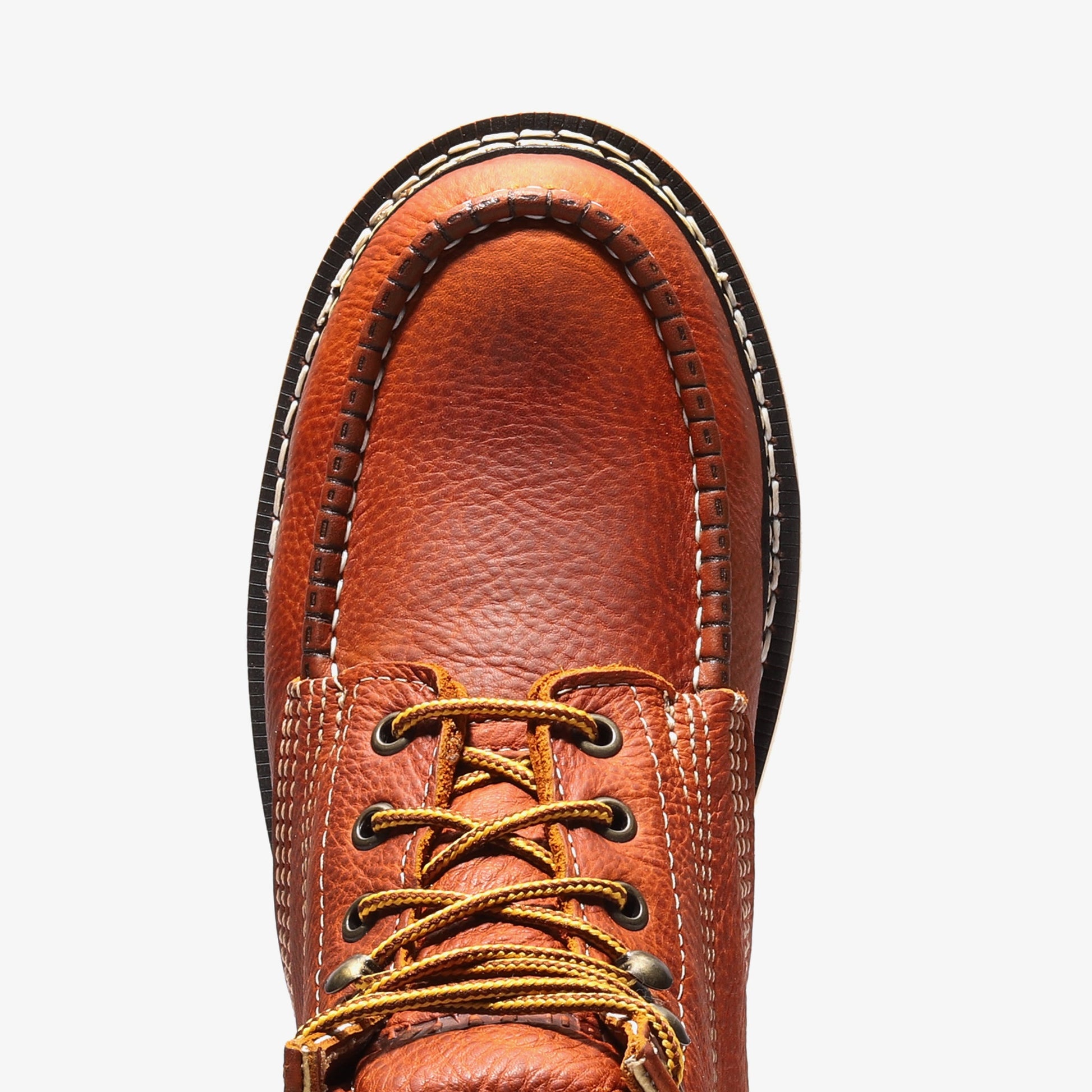 FRONTIER CLASSIC 6" MOC TOE (STEEL TOE) GOLDEN BROWN by Bonanza Boots