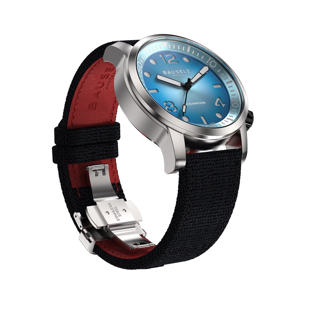 OceanMoon Fifth Gen Pacific Blue Wristwatch Water Resistant