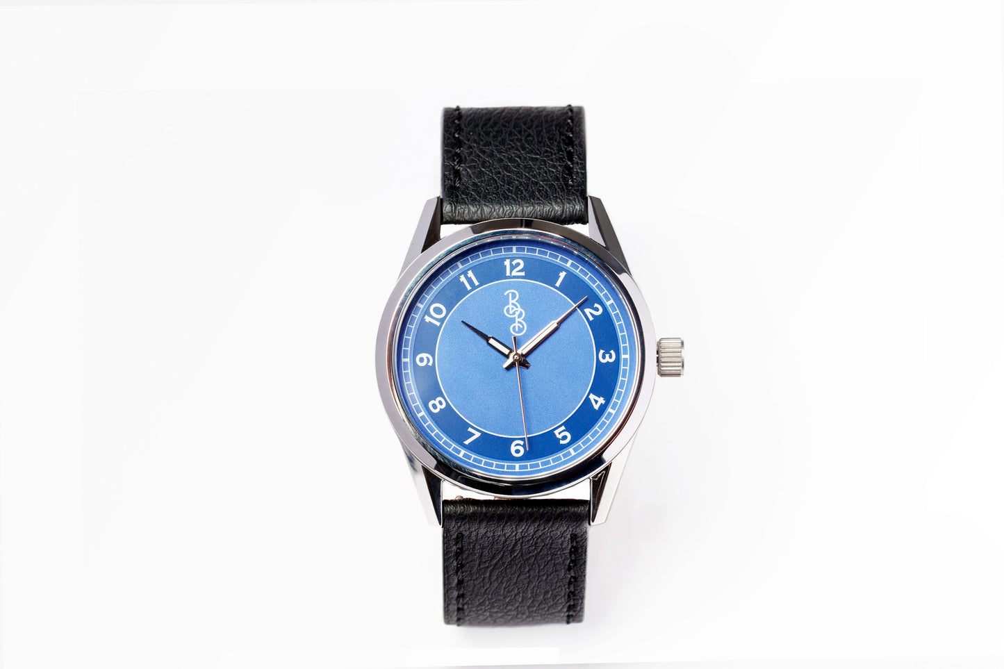 Blue Classic Watch 316L Stainless Miyota Quartz Movement