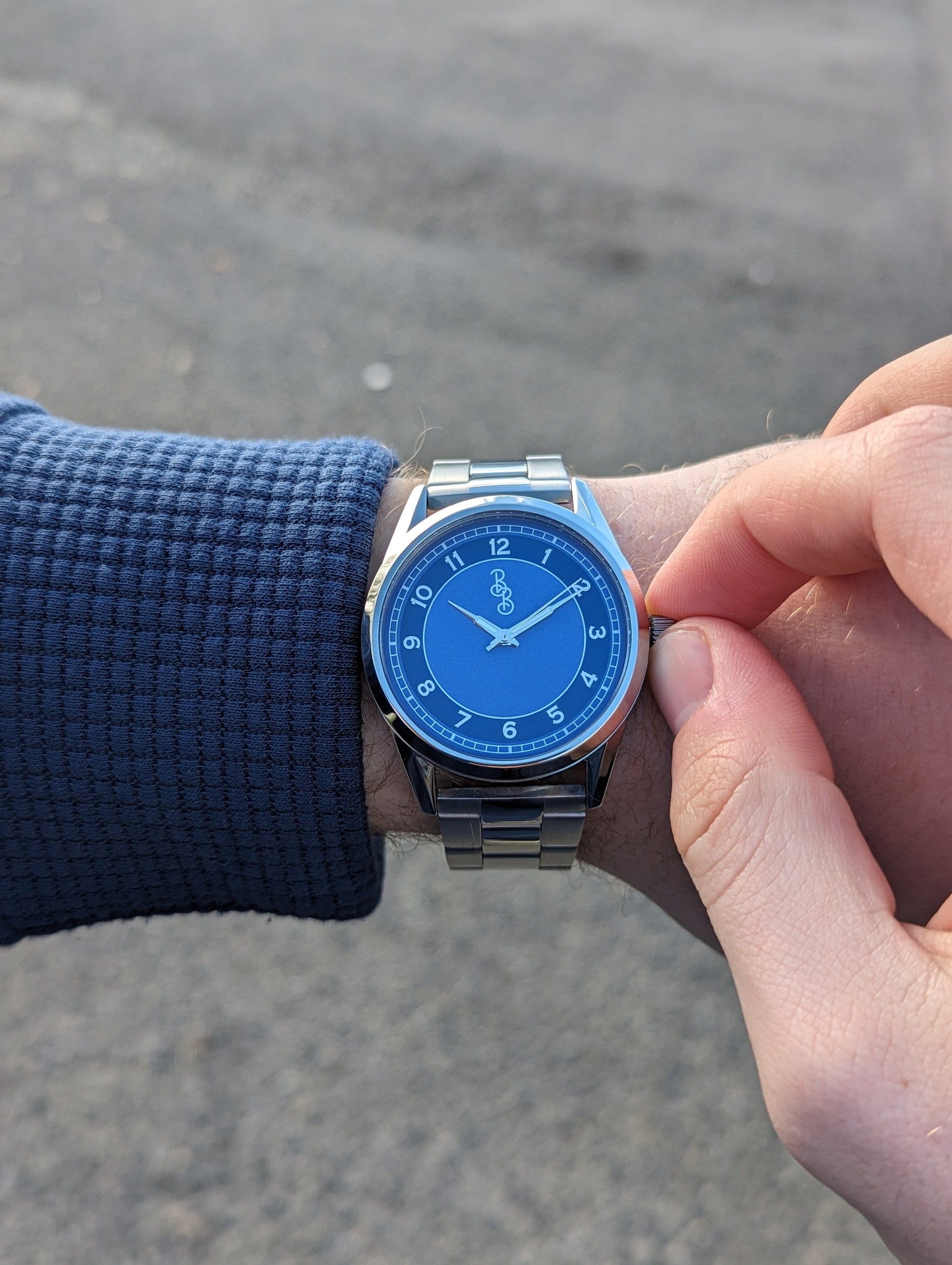 Blue Classic Watch by The Beyond Boring Watch Company