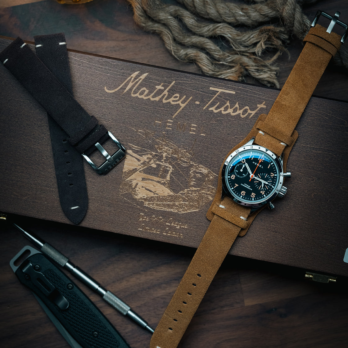 Mathey Tissot x Hemel Type XX VK64 Chronograph Limited