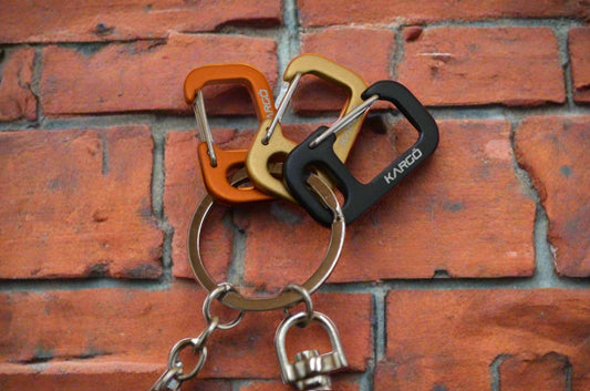 Mini Keychain Clip Aluminum 6061 T6 Lightweight Compact