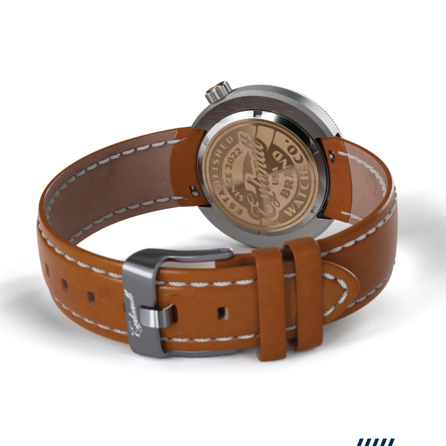 The Radio Room Maritime Lume Dial Unisex Watch Bezel