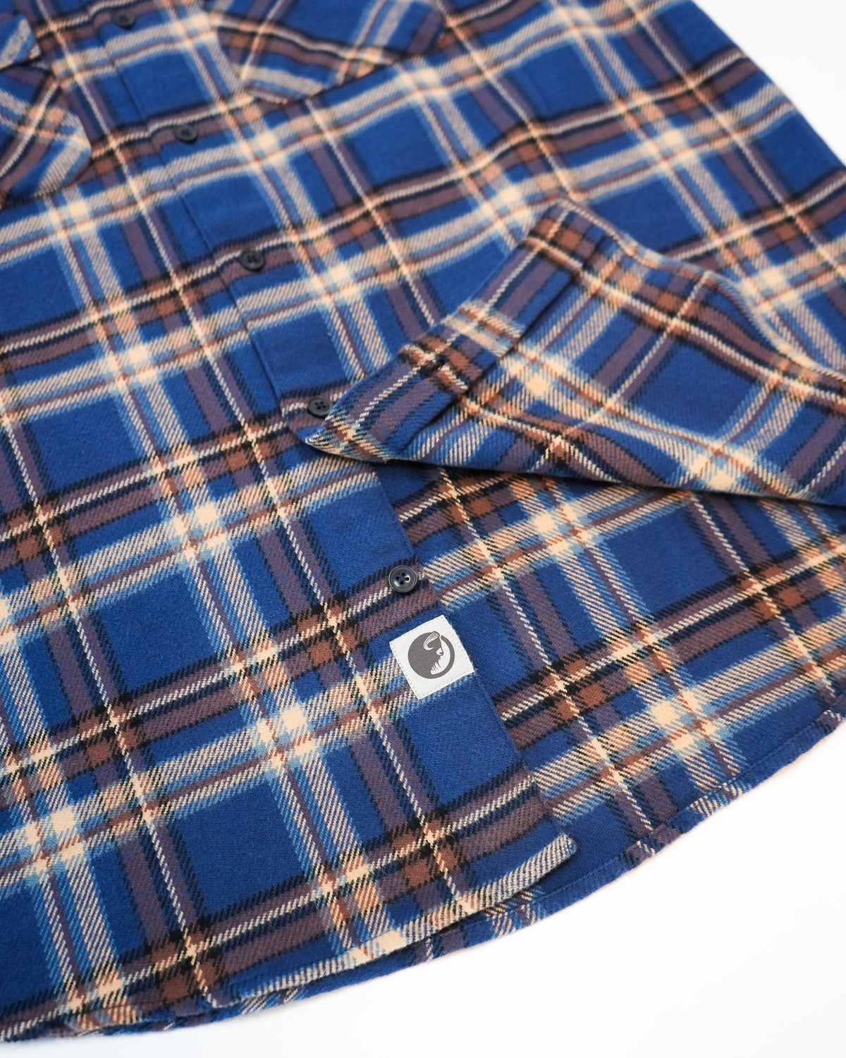 Field Grand Flannel Shirt Heavyweight Pecan Plaid for Men