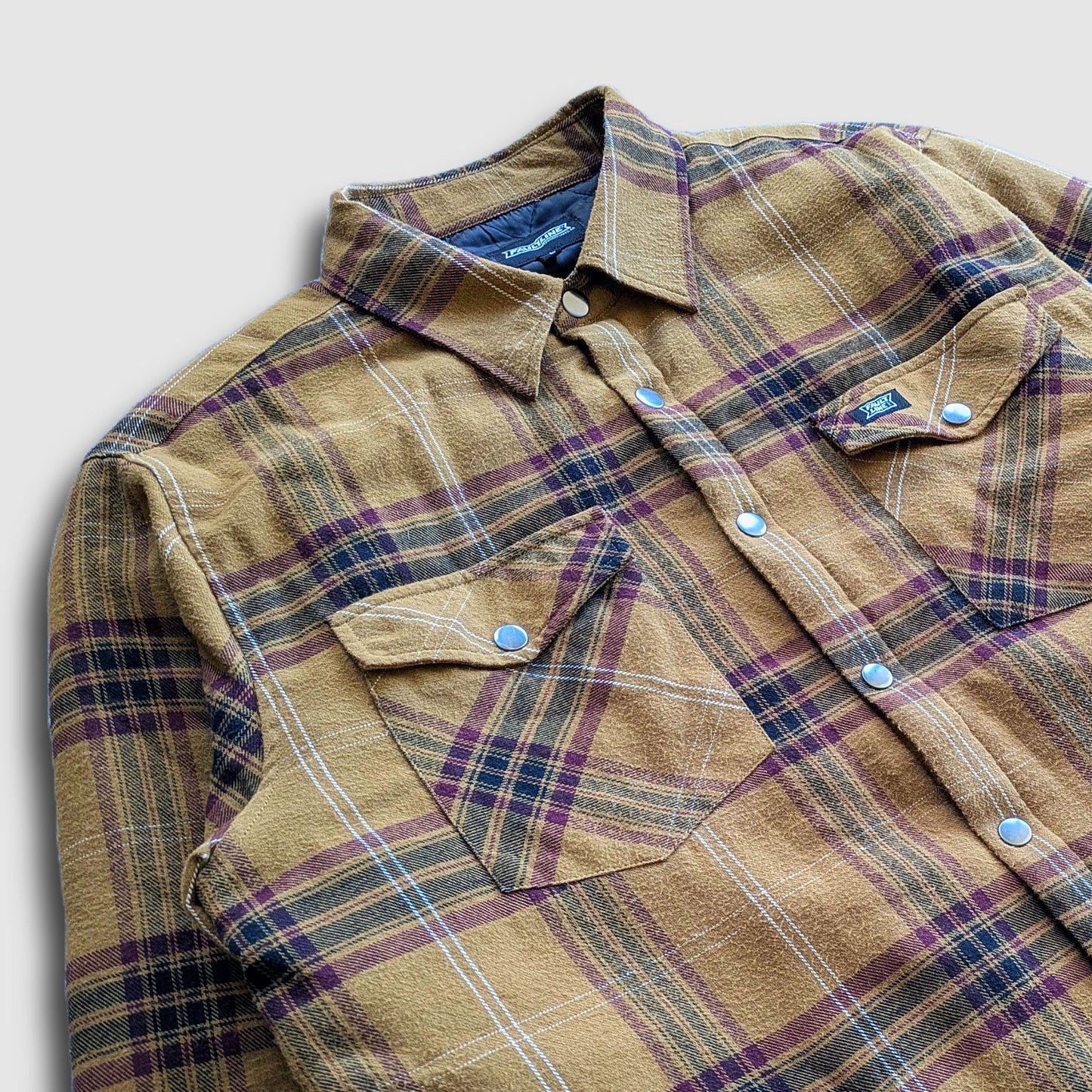 Juniper Insulated Flannel Shacket Dijon Maroon For Outdoors