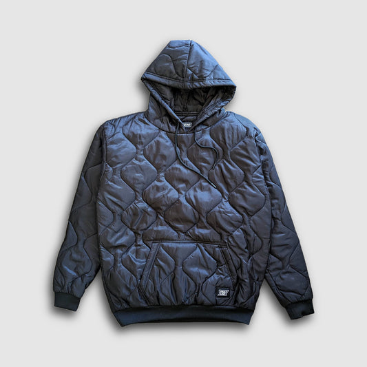 Sherwin Puff Hoodie Black Ripstop Insulated Outerwear