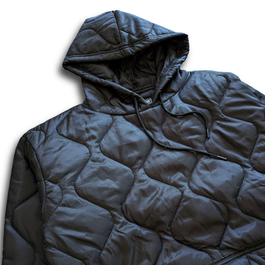 Sherwin Puff Hoodie Black Ripstop Insulated Outerwear