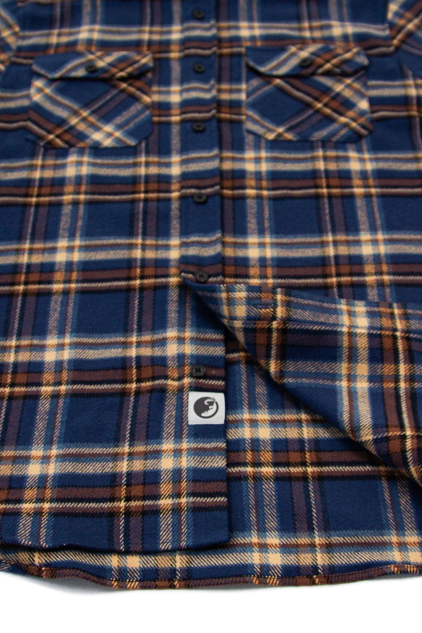 Field Grand Flannel Shirt Heavyweight Pecan Plaid for Men