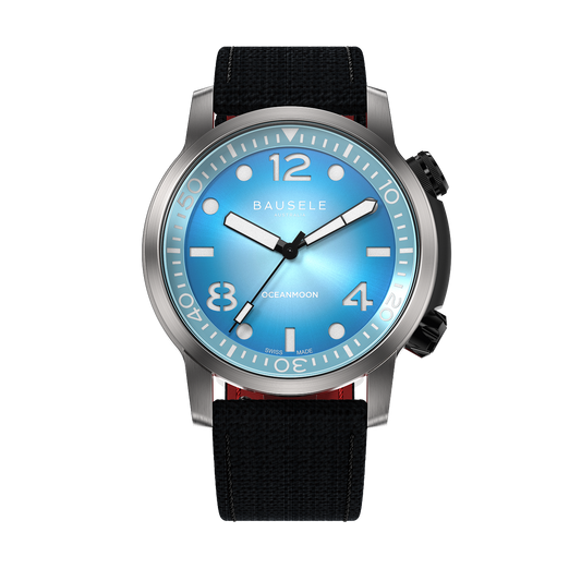 OceanMoon Fifth Gen Pacific Blue Wristwatch Water Resistant