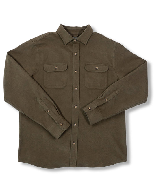 Grand Flannel Hemlock Cotton Shirt Heavyweight Best Selling
