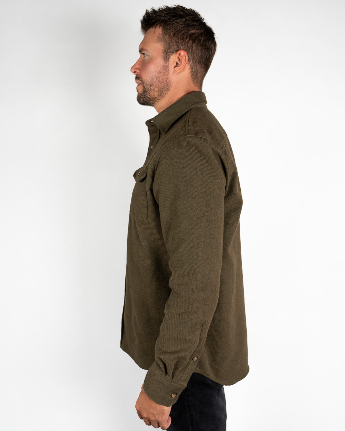Grand Flannel Hemlock Cotton Shirt Heavyweight Best Selling