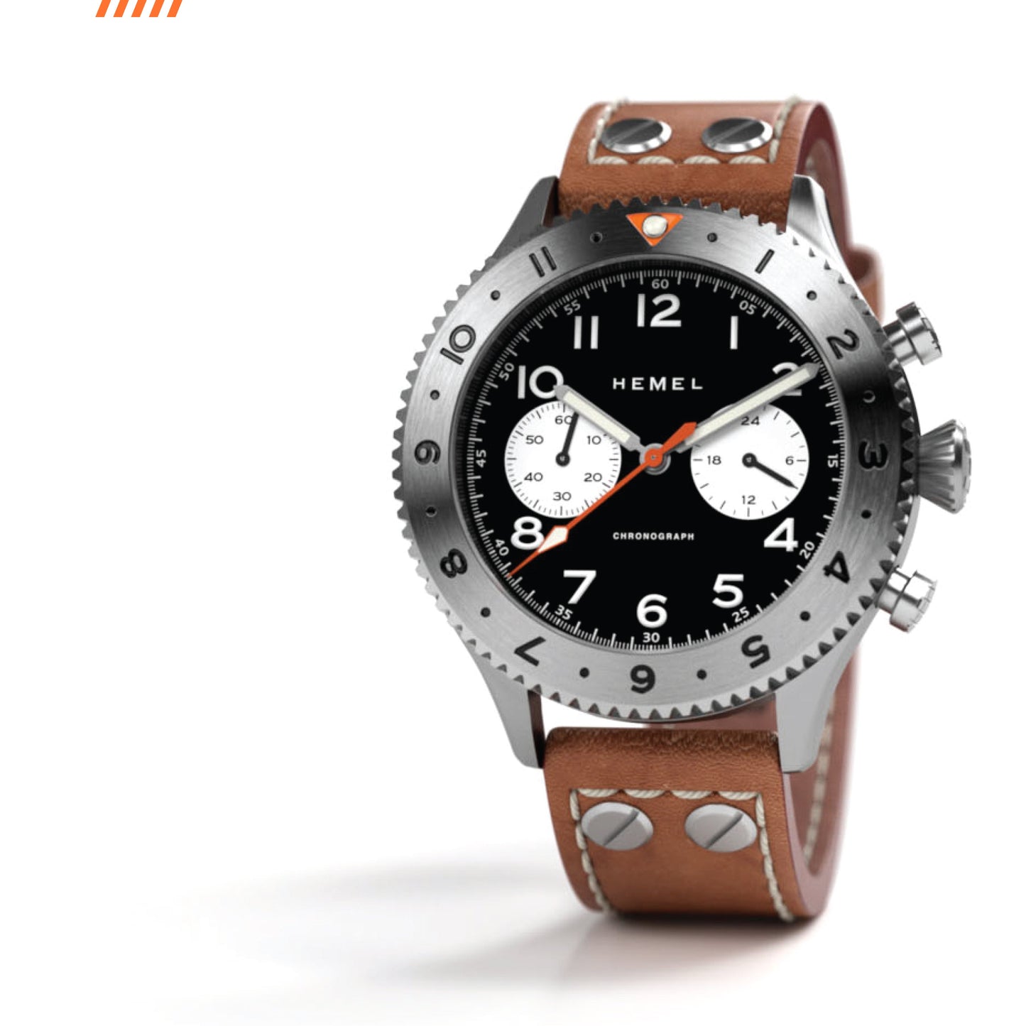 Hemel HFT20 VK64 Configuration Reverse Panda Hybrid Watch