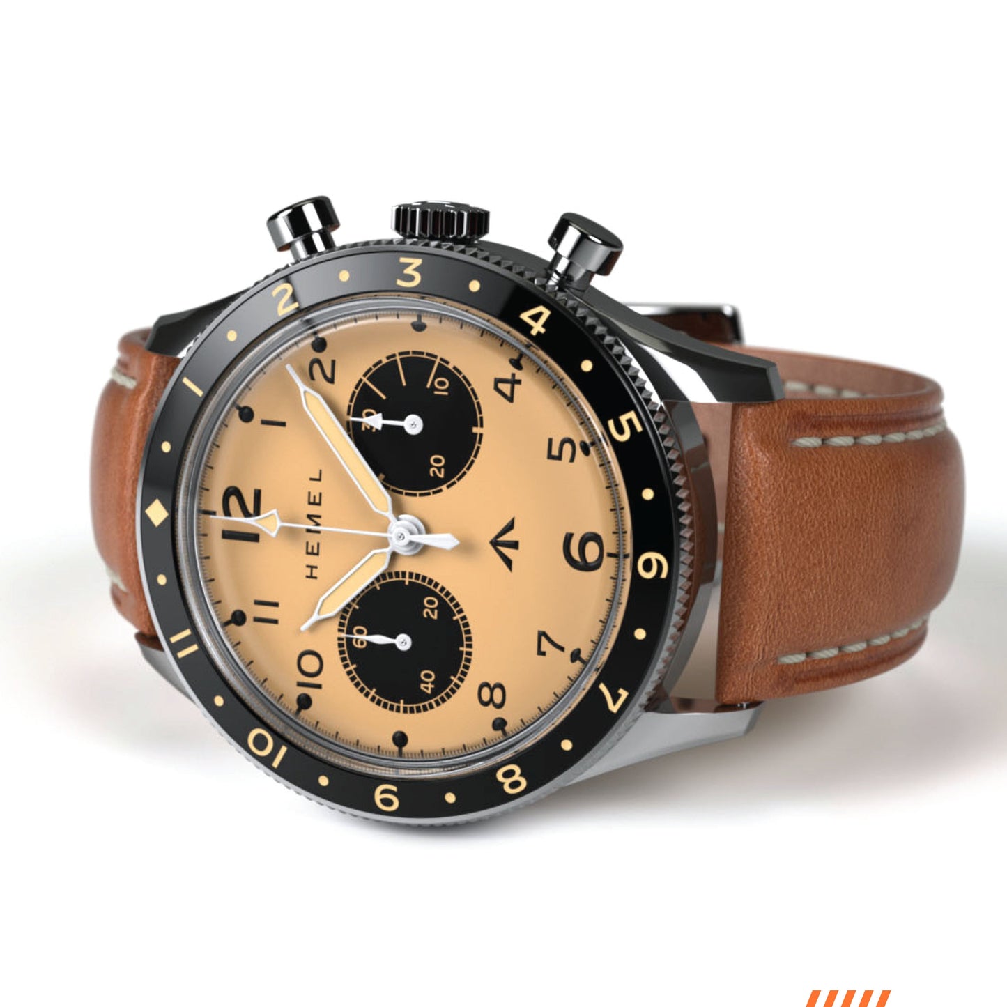 Hemel Airfoil Chronograph Pilot Watch From HF Series