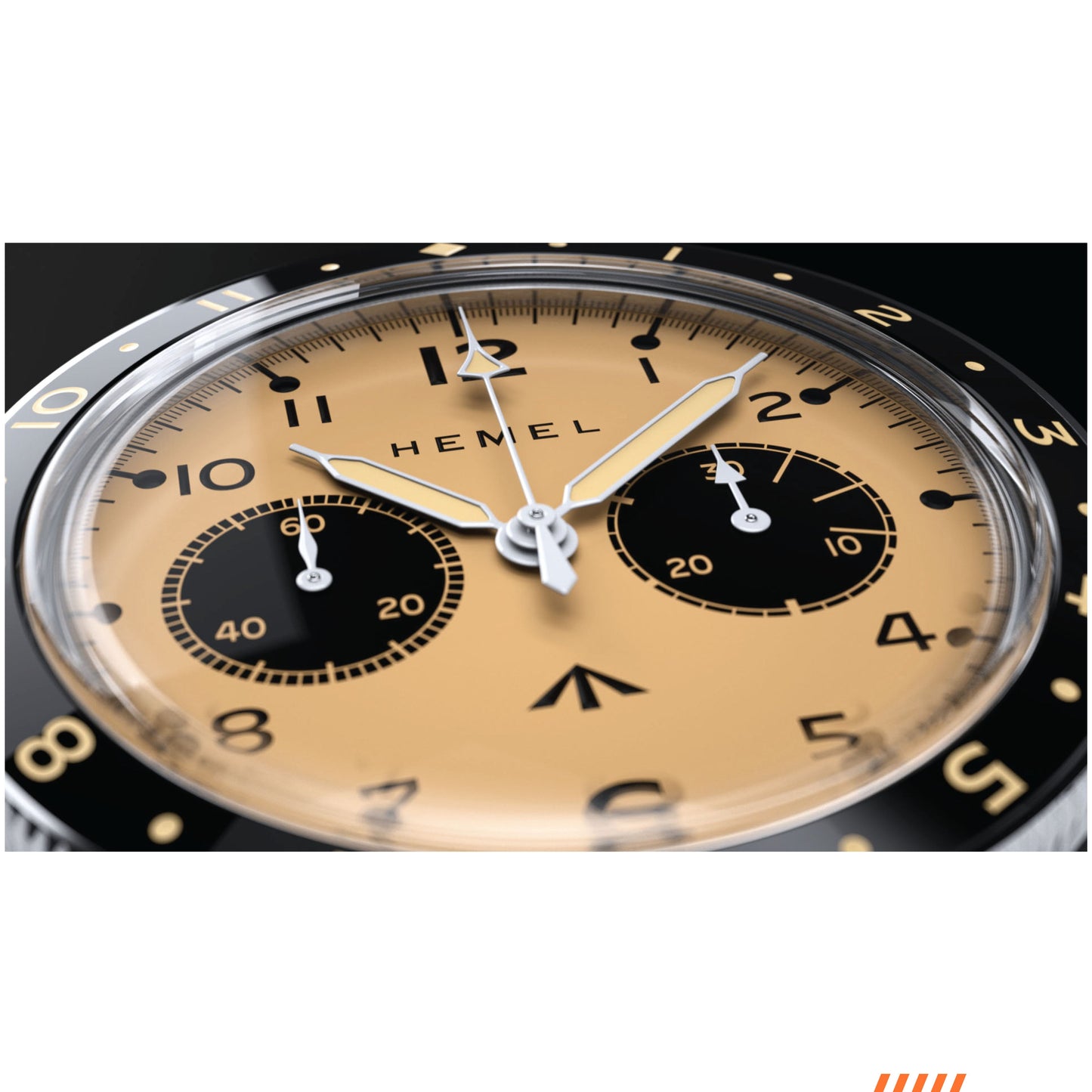 Hemel Airfoil Chronograph Pilot Watch From HF Series