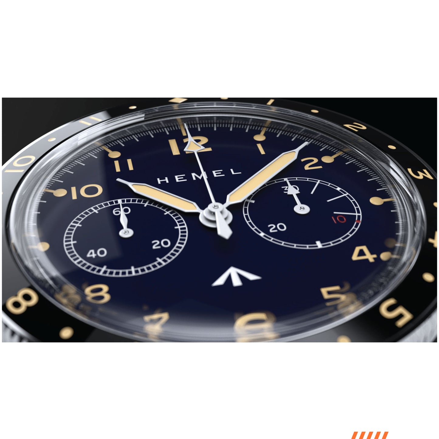Hemel Airfoil Chronograph Pilot Watch From HF Series