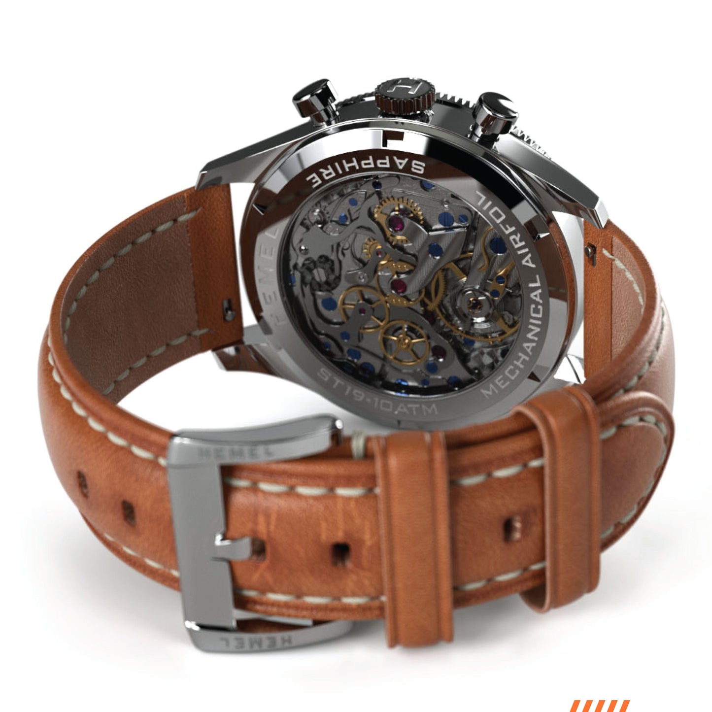 Hemel Airfoil Chronograph Pilot Watch From HF Series