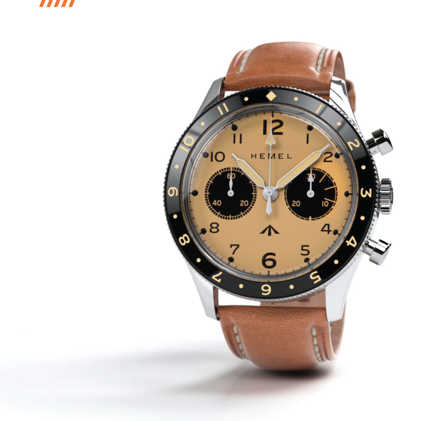 Hemel Airfoil Chronograph Pilot Watch From HF Series