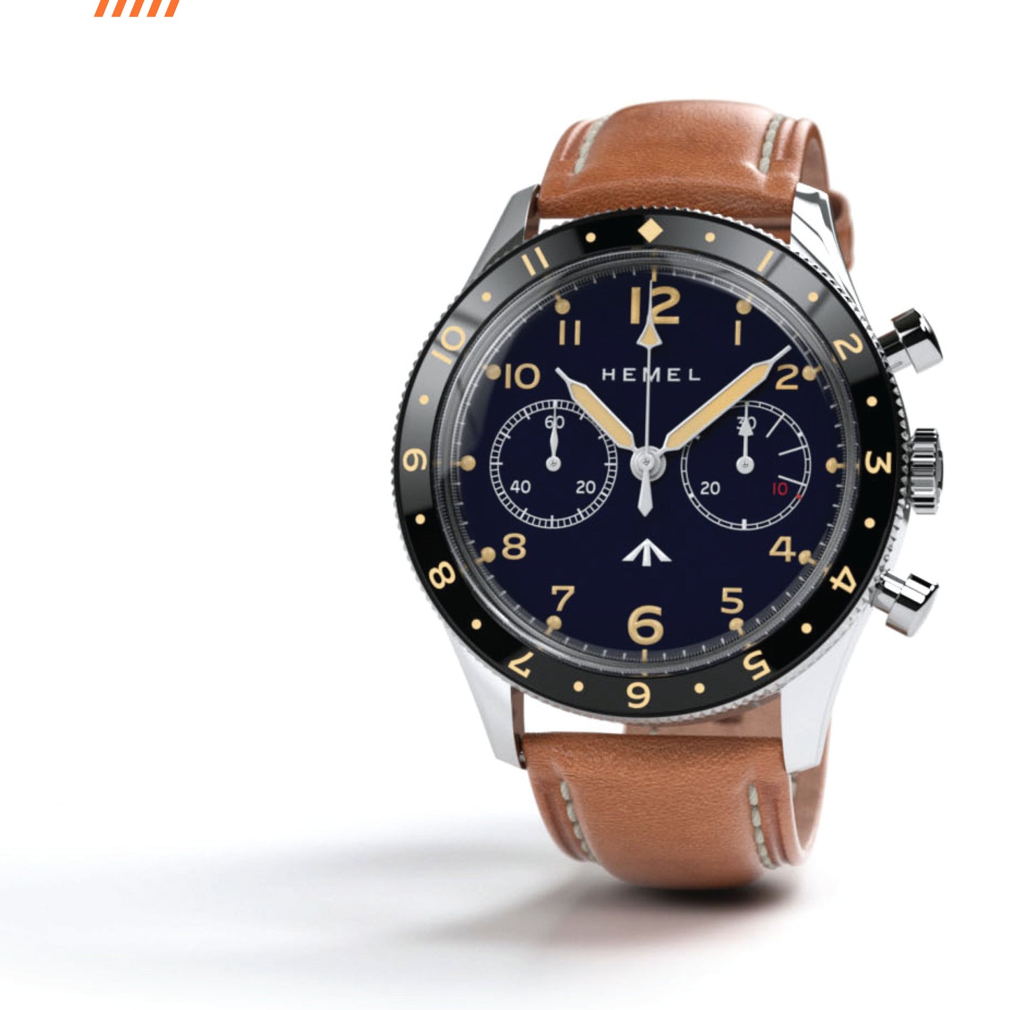 Hemel Airfoil Chronograph Pilot Watch From HF Series