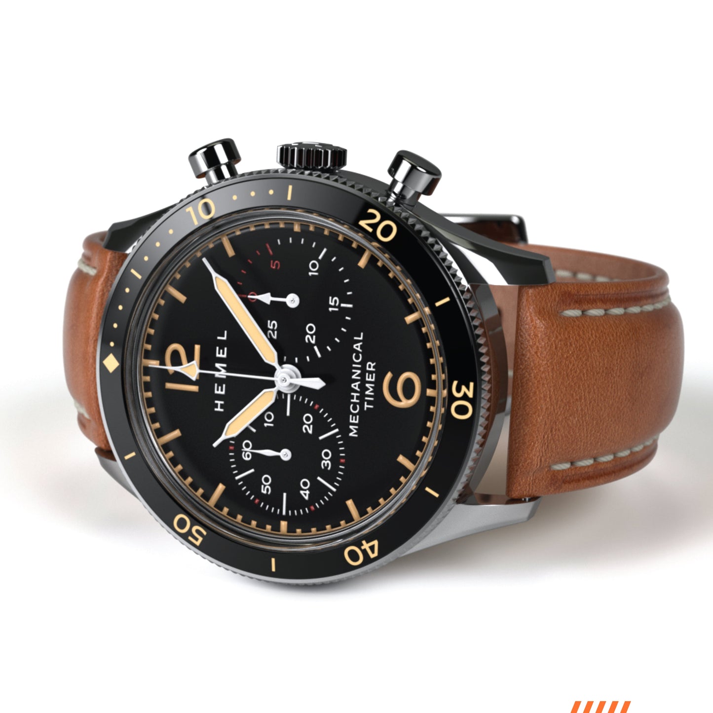 Hemel Air Defense Manual Winding Chronograph Watch