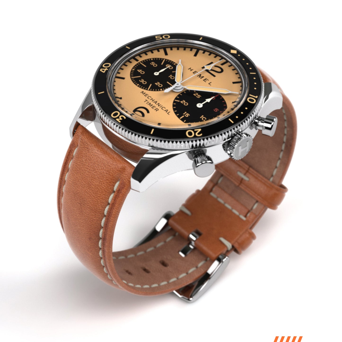 Hemel Air Defense Manual Winding Chronograph Watch