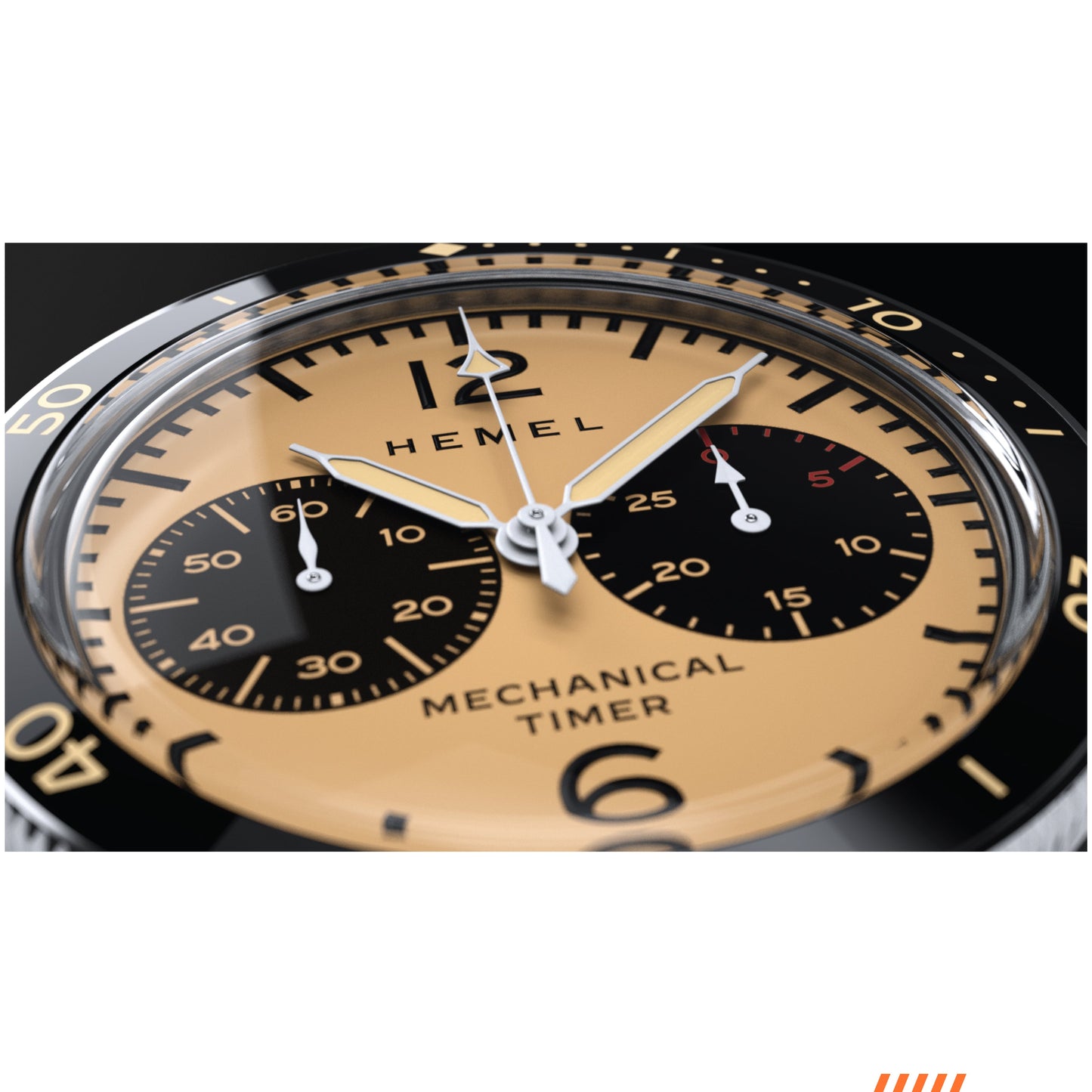 Hemel Air Defense Manual Winding Chronograph Watch