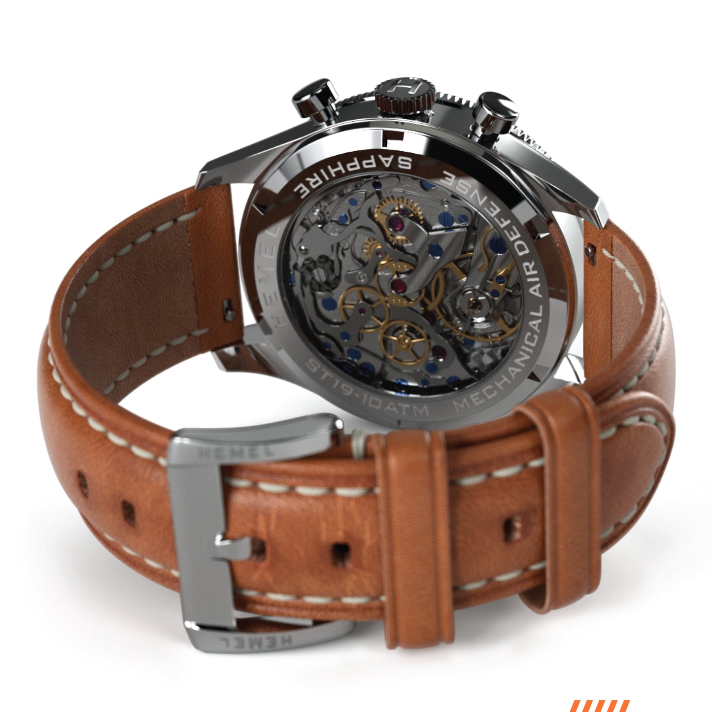 Hemel Air Defense Manual Winding Chronograph Watch