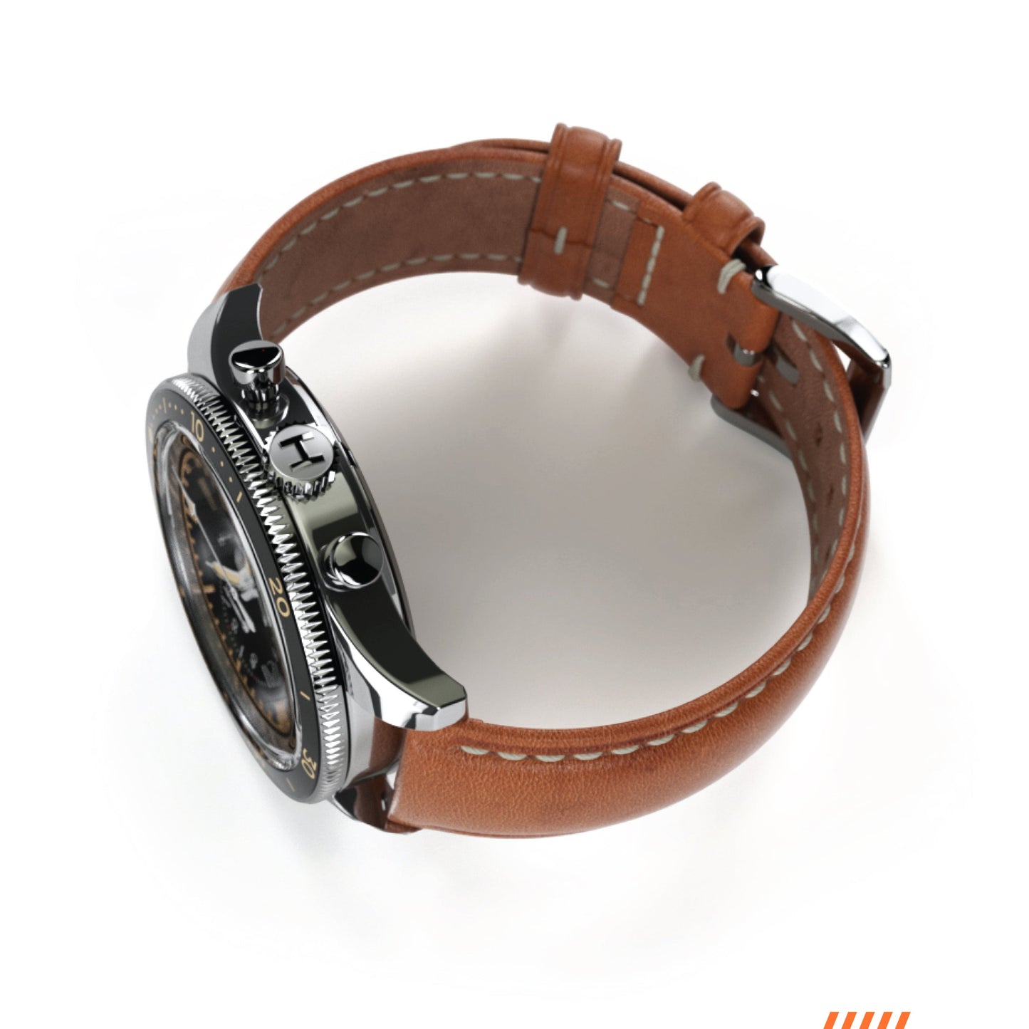 Hemel Air Defense Manual Winding Chronograph Watch