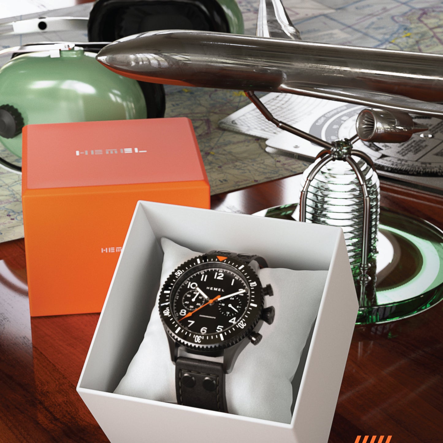 Night Ops Hemel HFT20 VK64 Hybrid Movement Watch Edition