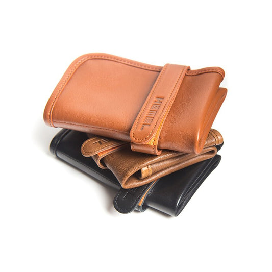 Lightweight Orange Watch Travel Roll Velcro Closure - Veloce - The App For Watch Collectors