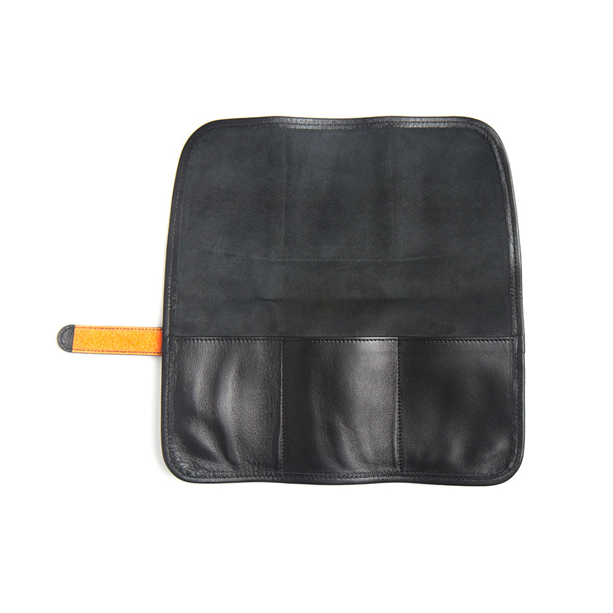 Lightweight Orange Watch Travel Roll Velcro Closure