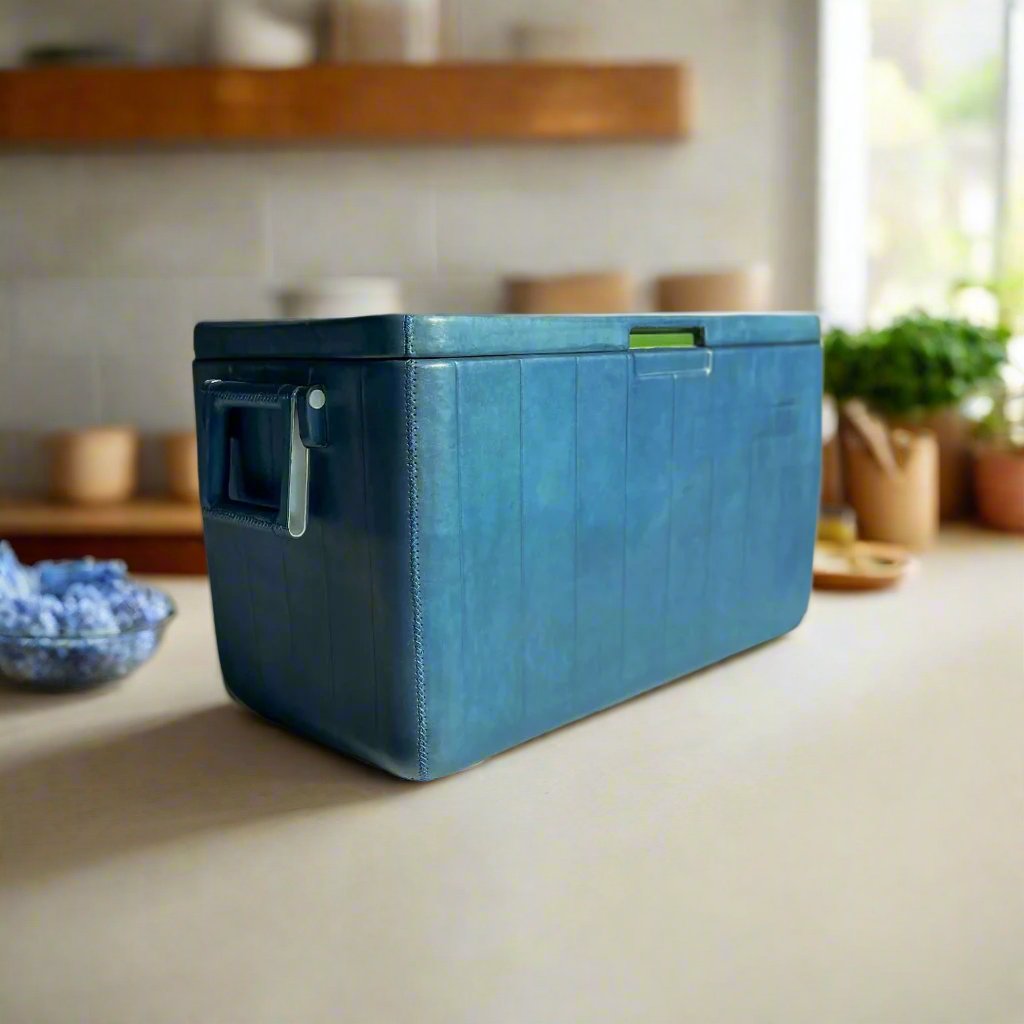 La Familia | XL Leather Cooler with Handles (46L) by Bati