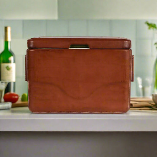 La Playa | Large Leather Cooler with Handles (27L) by Bati