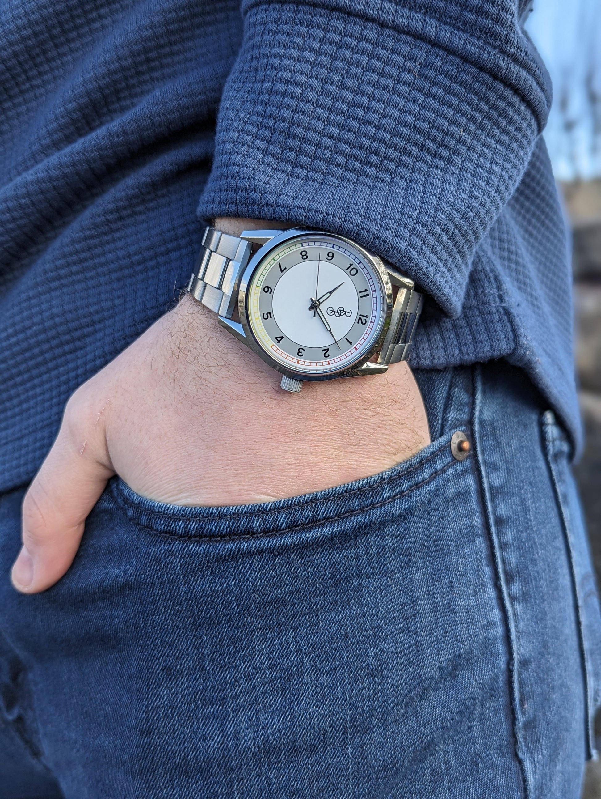 Rainbow Classic Watch by The Beyond Boring Watch Company