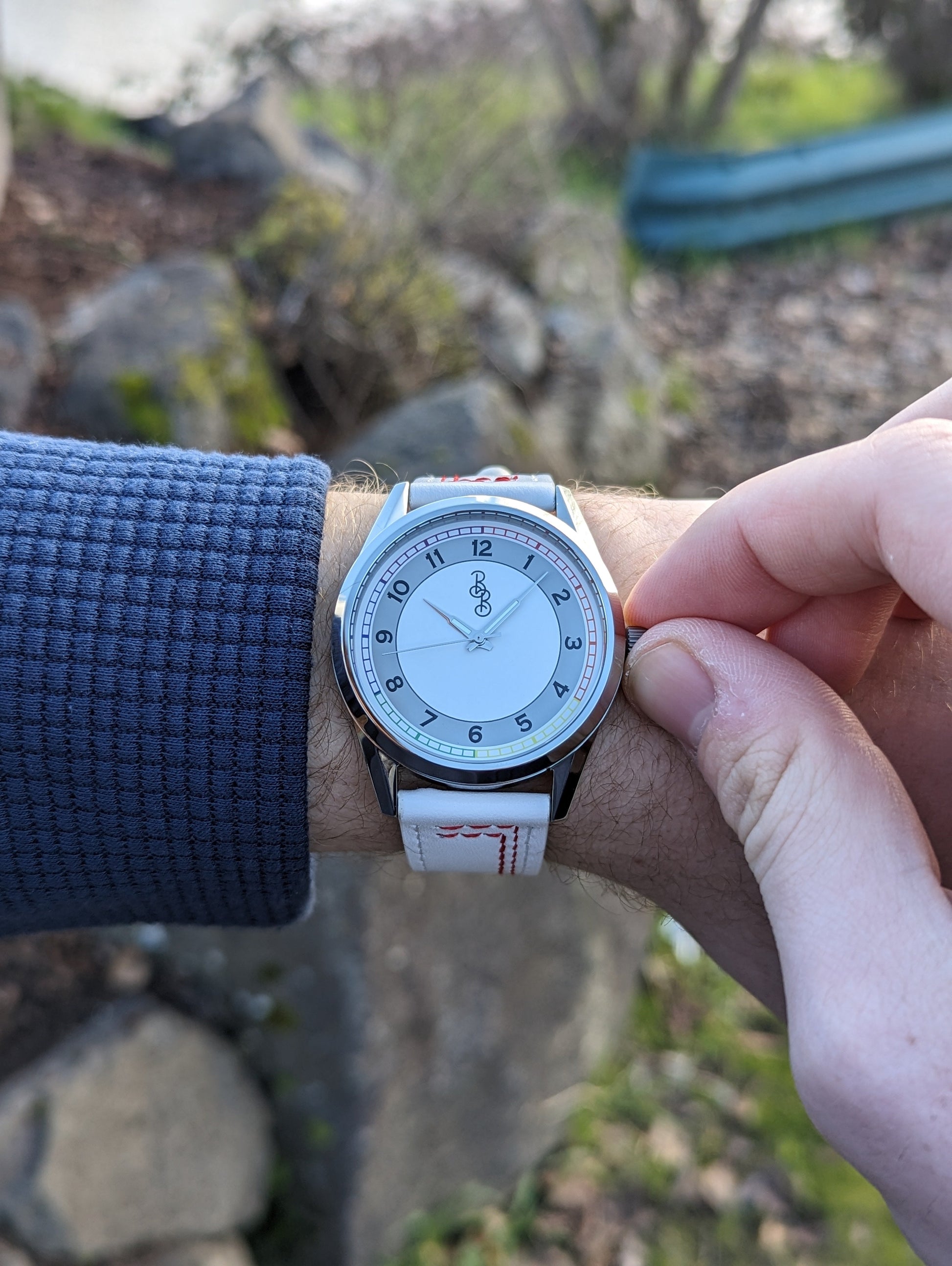 Rainbow Classic Watch by The Beyond Boring Watch Company