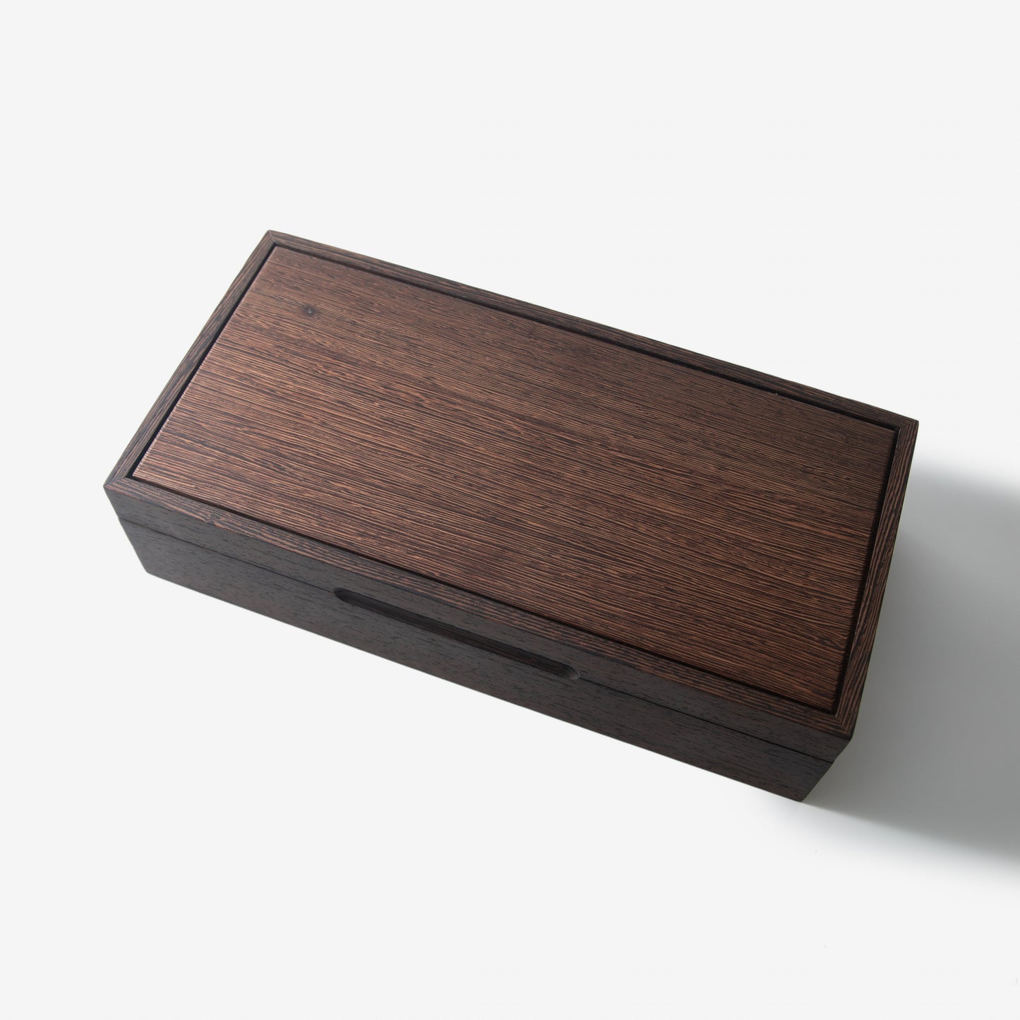 Watch Box - Wenge Hardwood - 8 Watch Compartments