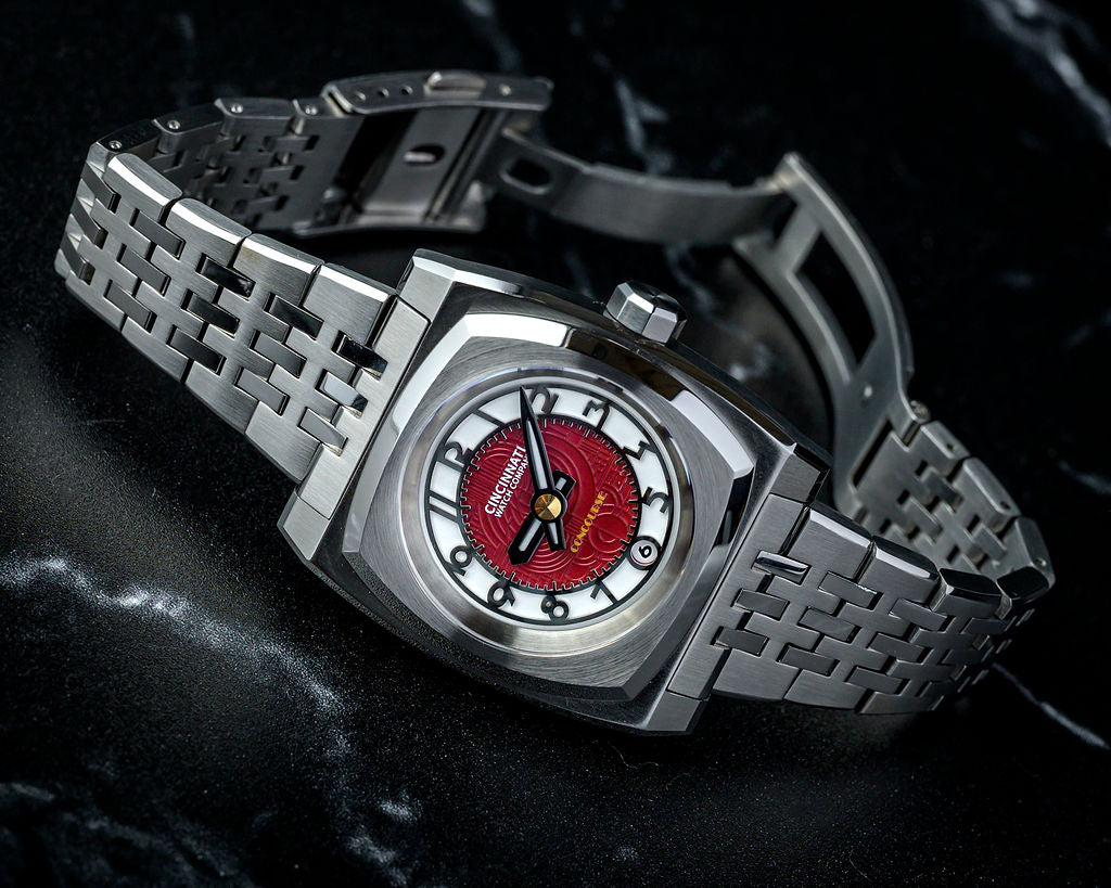 Concourse Burgundy by Cincinnati Watch Company