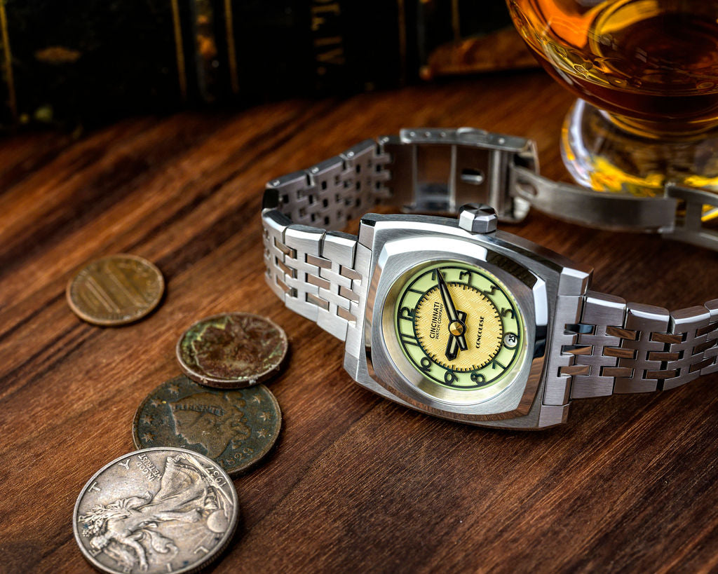 Concourse Champagne by Cincinnati Watch Company