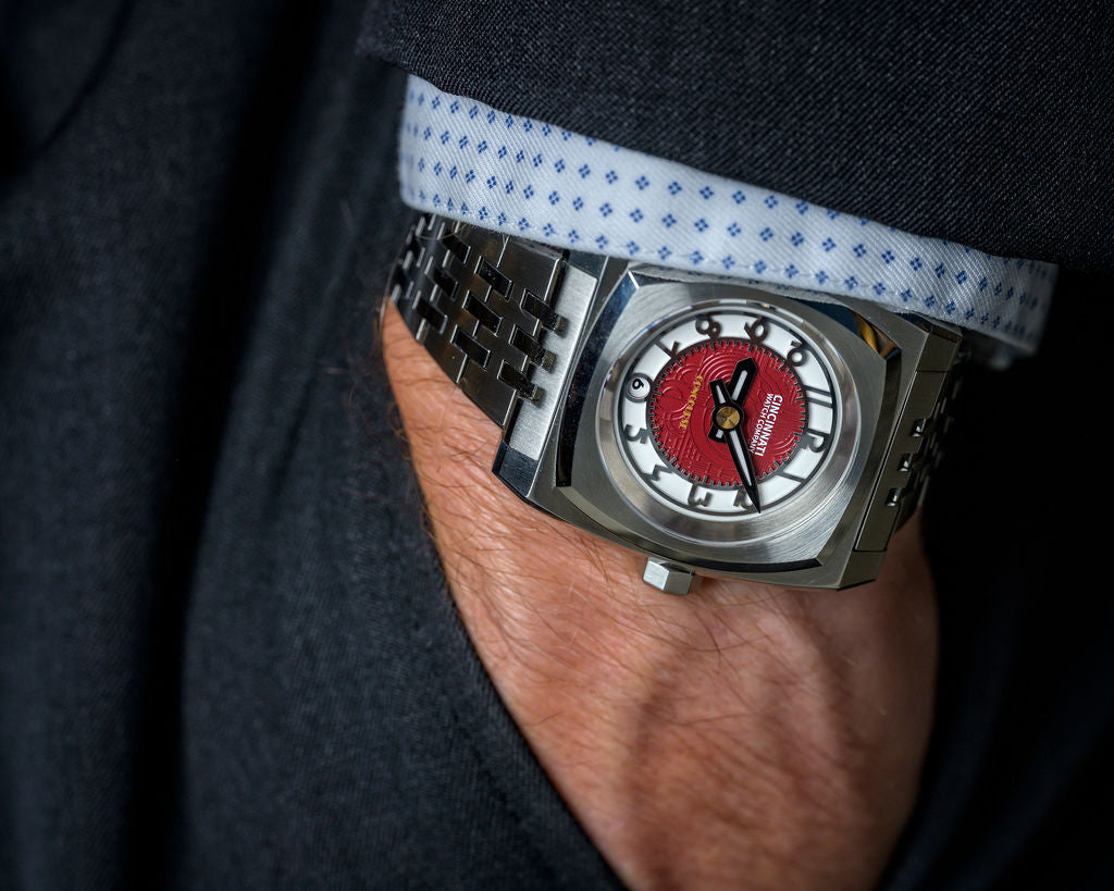 Concourse Burgundy by Cincinnati Watch Company