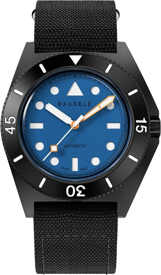 Infinite Sunset Twilight Reef Watch Blue Dial Crown