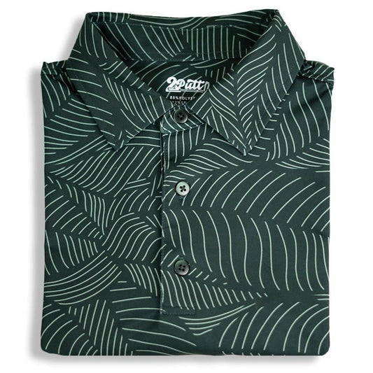 Bermuda Leaf Men's Polo by 2putt